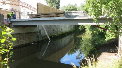 Rekonstrukce mostu AKUMA Škoda Auto v Mladé Boleslavi